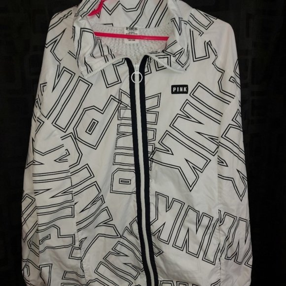 ? Final Price ? PINK Victorias Secret Wind Breaker - Picture 2 of 10